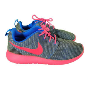 Nike Roshe One Womens SZ 8 UK 5.5 Athletic Colorful Lace Up Sneakers 511882-467